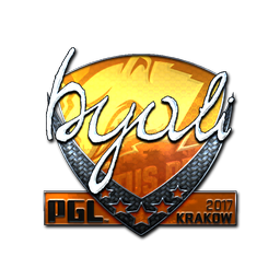 Sticker | byali (Foil) | Krakow 2017