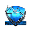 Sticker | k0nfig (Foil) | Krakow 2017