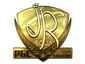 Sticker | jR (Gold) | Krakow 2017