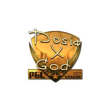 Sticker | Dosia (Gold) | Krakow 2017