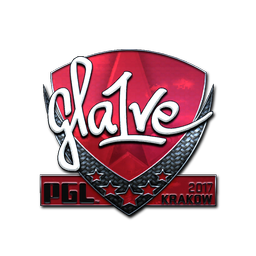 Sticker | gla1ve (Foil) | Krakow 2017