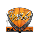 Sticker | flusha | Krakow 2017