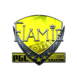 Sticker | flamie (Foil) | Krakow 2017