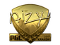 Sticker | aizy (Gold) | Krakow 2017