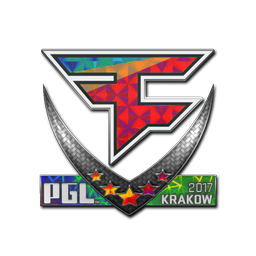 Sticker | FaZe Clan (Holo) | Krakow 2017