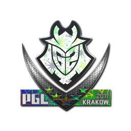 Sticker | G2 Esports (Holo) | Krakow 2017