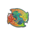 Sticker | Twin Koi (Holo)