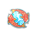Sticker | Twin Koi