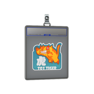 Sticker Slab | Toy Tiger