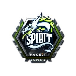 Sticker | Team Spirit (Foil) | London 2018