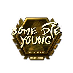 Sticker | sdy (Gold) | London 2018