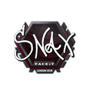Sticker | Snax | London 2018