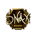 Sticker | Snax (Gold) | London 2018