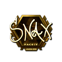 Sticker | Snax (Gold) | London 2018