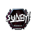 Sticker | suNny (Foil) | London 2018