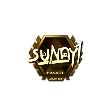 Sticker | suNny (Gold) | London 2018