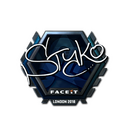 Sticker | STYKO (Foil) | London 2018