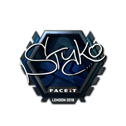 Sticker | STYKO (Foil) | London 2018