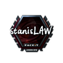 Sticker | stanislaw (Foil) | London 2018