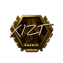 Sticker | Xizt (Gold) | London 2018