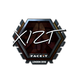 Sticker | Xizt (Foil) | London 2018