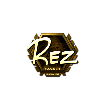 Sticker | REZ (Gold) | London 2018