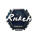 Sticker | Rickeh | London 2018