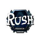 Sticker | RUSH (Foil) | London 2018