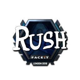 Sticker | RUSH (Foil) | London 2018