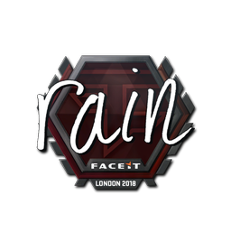 Sticker | rain | London 2018
