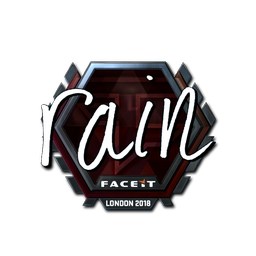 Sticker | rain (Foil) | London 2018