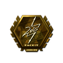 Sticker | Zeus (Gold) | London 2018