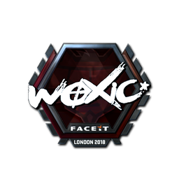 Sticker | woxic (Foil) | London 2018