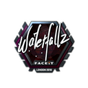 Sticker | waterfaLLZ (Foil) | London 2018