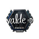 Sticker | v4lde | London 2018