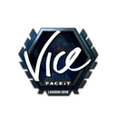 Sticker | vice (Foil) | London 2018