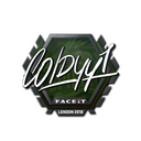 Sticker | COLDYY1 | London 2018