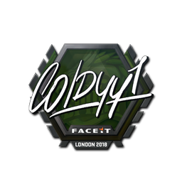 Sticker | COLDYY1 | London 2018