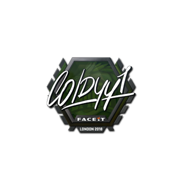 Sticker | COLDYY1 | London 2018