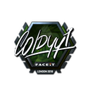 Sticker | COLDYY1 (Foil) | London 2018