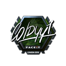 Sticker | COLDYY1 (Foil) | London 2018
