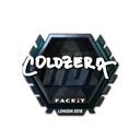 Sticker | coldzera (Foil) | London 2018