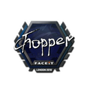 Sticker | chopper | London 2018