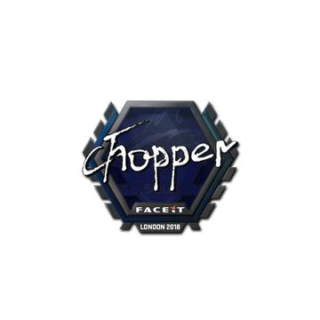 Sticker | chopper | London 2018