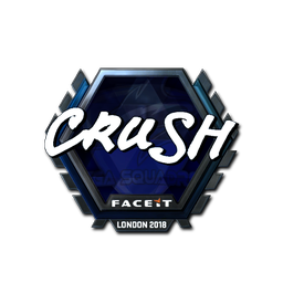 Sticker | crush (Foil) | London 2018