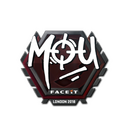 Sticker | mou | London 2018