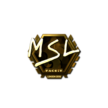 Sticker | MSL (Gold) | London 2018