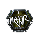 Sticker | MAJ3R (Foil) | London 2018