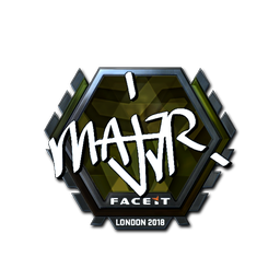 Sticker | MAJ3R (Foil) | London 2018