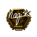 Sticker | Magisk (Gold) | London 2018